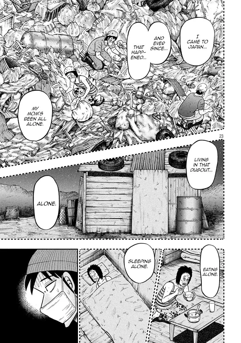 Gambling Outcast Kaiji: The 2.4 Billion Escape Arc - Kaiji Part 6 Chapter 396 page 22 - 