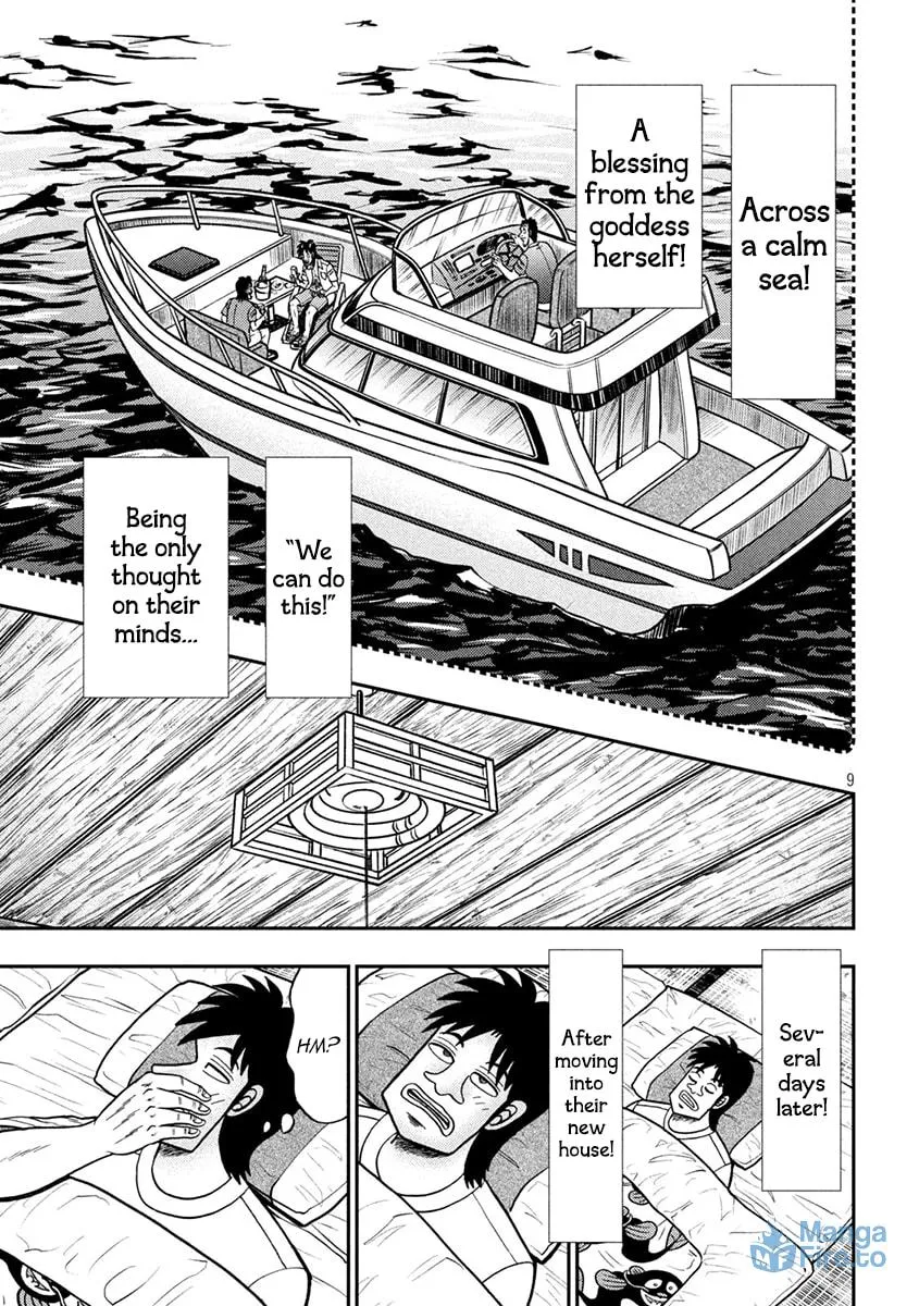 Gambling Outcast Kaiji: The 2.4 Billion Escape Arc - Kaiji Part 6 Chapter 396 page 9 - 