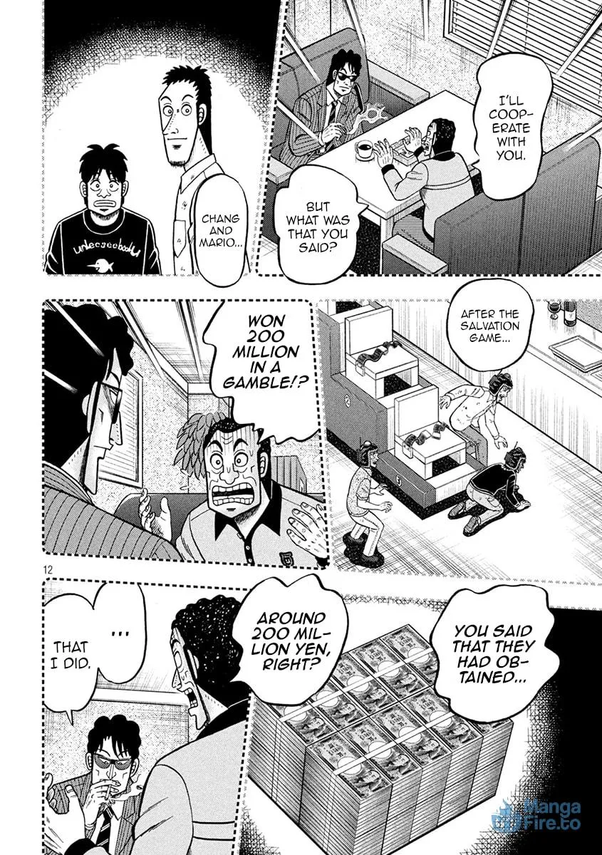 Gambling Outcast Kaiji: The 2.4 Billion Escape Arc - Kaiji Part 6 Chapter 398 page 12 - 