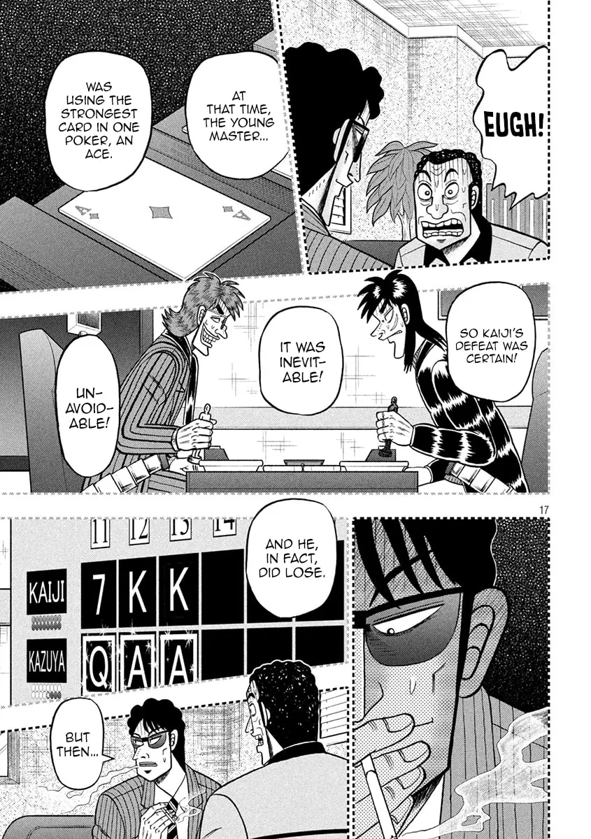 Gambling Outcast Kaiji: The 2.4 Billion Escape Arc - Kaiji Part 6 Chapter 398 page 17 - 