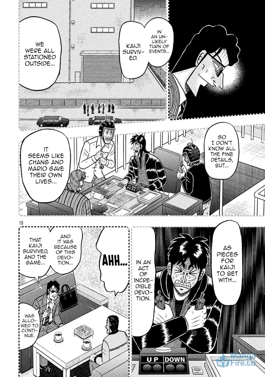 Gambling Outcast Kaiji: The 2.4 Billion Escape Arc - Kaiji Part 6 Chapter 398 page 18 - 