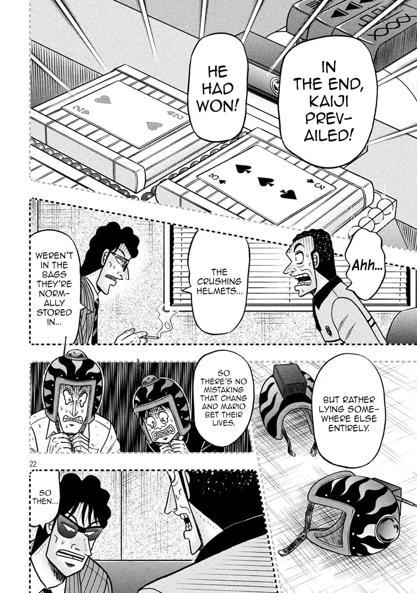 Gambling Outcast Kaiji: The 2.4 Billion Escape Arc - Kaiji Part 6 Chapter 398 page 22 - 
