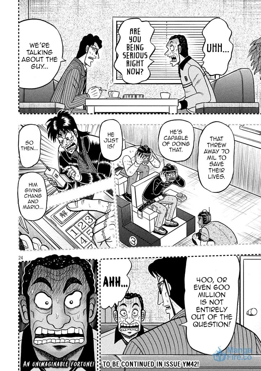 Gambling Outcast Kaiji: The 2.4 Billion Escape Arc - Kaiji Part 6 Chapter 398 page 24 - 