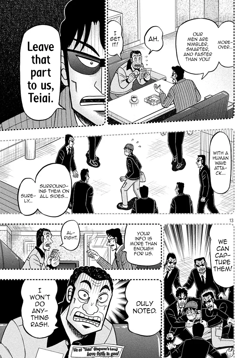 Gambling Outcast Kaiji: The 2.4 Billion Escape Arc - Kaiji Part 6 Chapter 399 page 13 - 