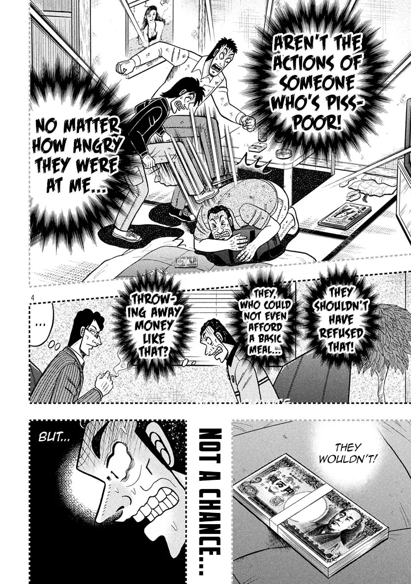 Gambling Outcast Kaiji: The 2.4 Billion Escape Arc - Kaiji Part 6 Chapter 399 page 4 - 