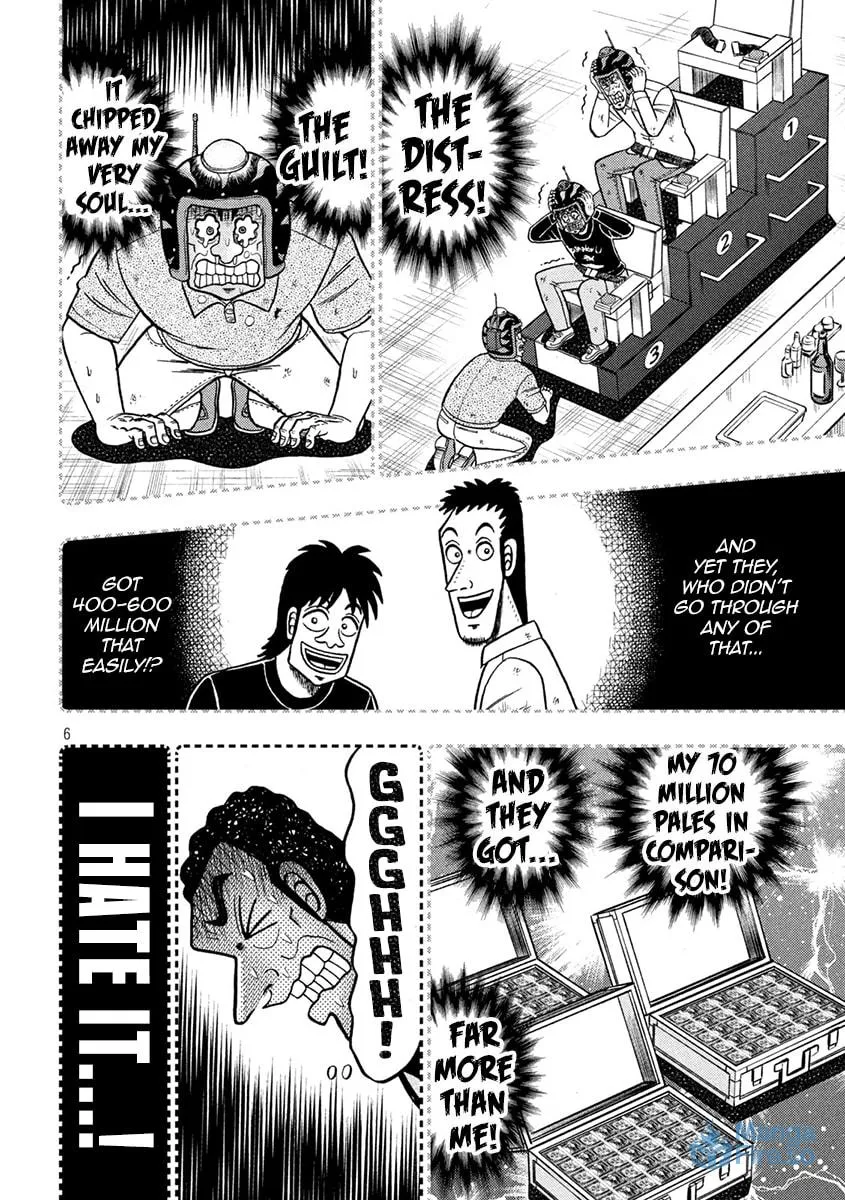 Gambling Outcast Kaiji: The 2.4 Billion Escape Arc - Kaiji Part 6 Chapter 399 page 6 - 