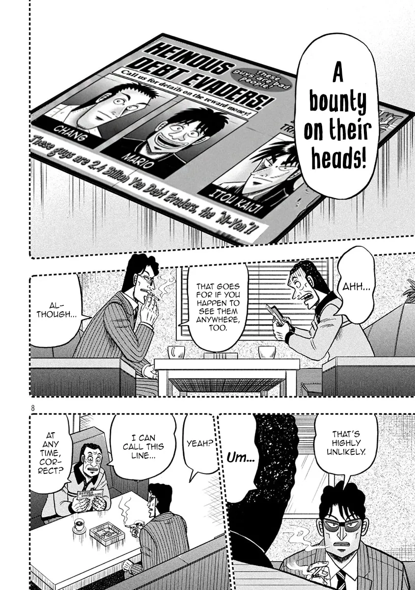 Gambling Outcast Kaiji: The 2.4 Billion Escape Arc - Kaiji Part 6 Chapter 399 page 8 - 
