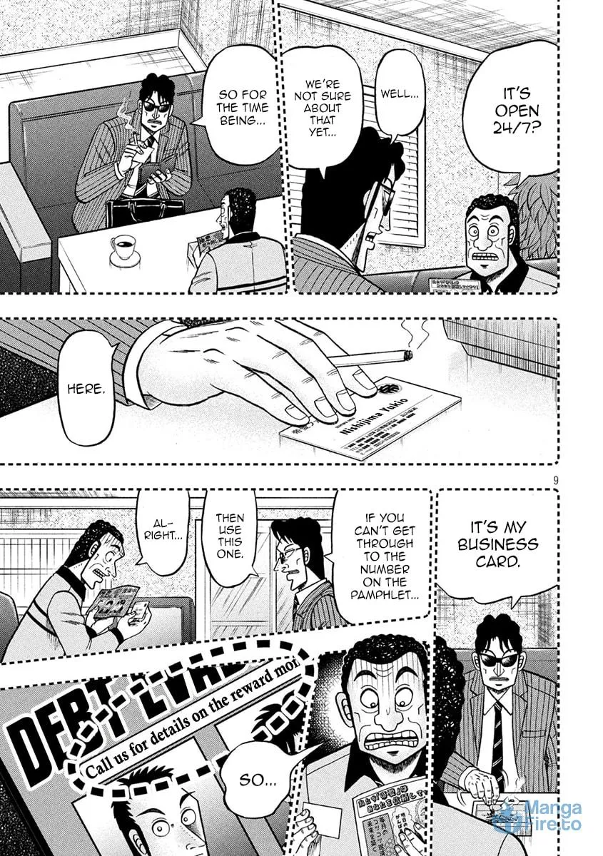 Gambling Outcast Kaiji: The 2.4 Billion Escape Arc - Kaiji Part 6 Chapter 399 page 9 - 