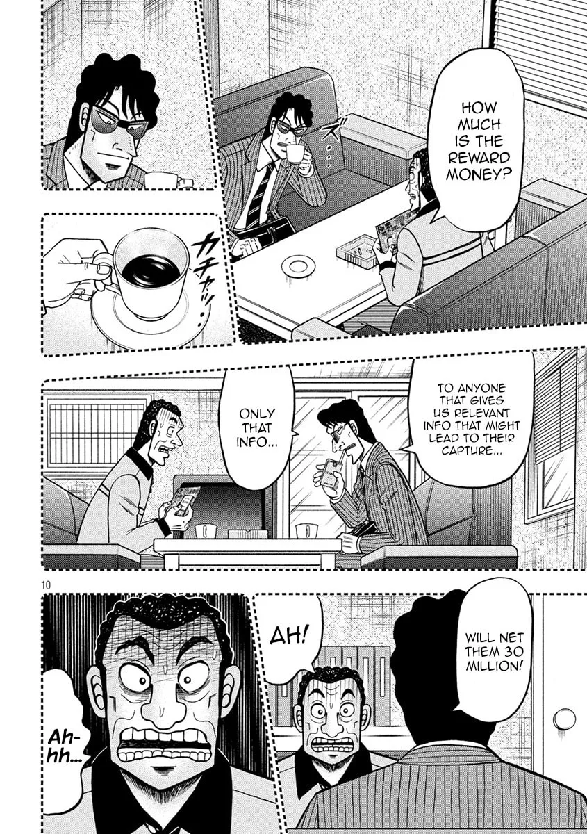 Gambling Outcast Kaiji: The 2.4 Billion Escape Arc - Kaiji Part 6 Chapter 399 page 10 - 