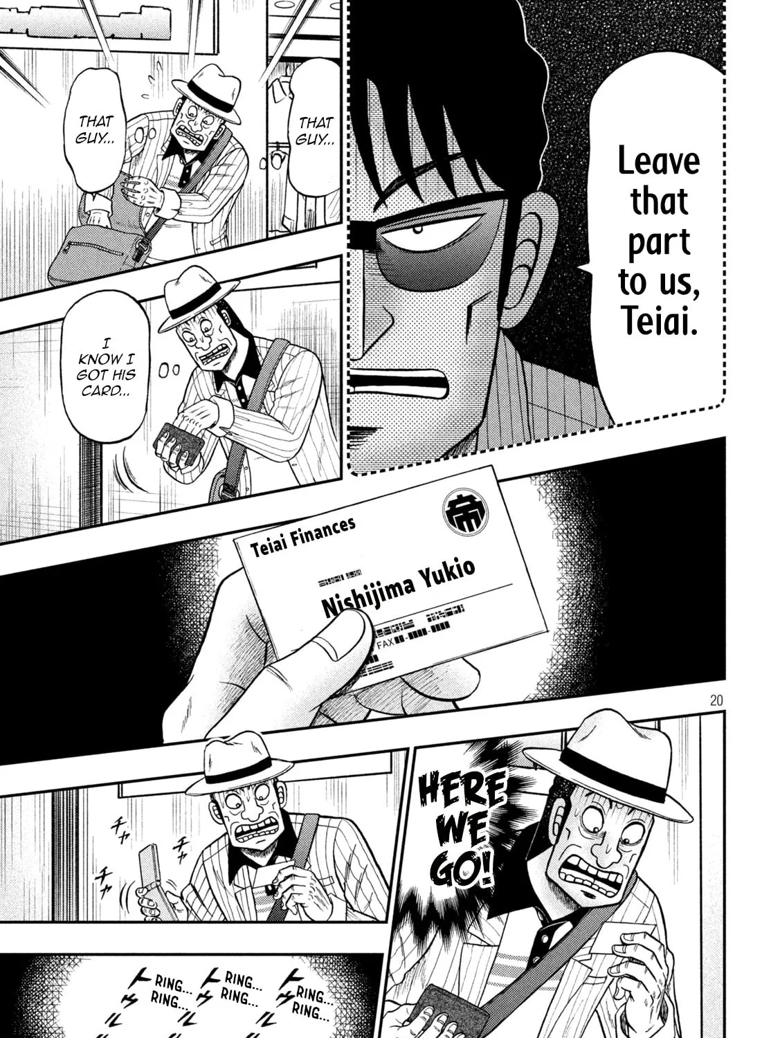 Gambling Outcast Kaiji: The 2.4 Billion Escape Arc - Kaiji Part 6 Chapter 400 page 39 - 
