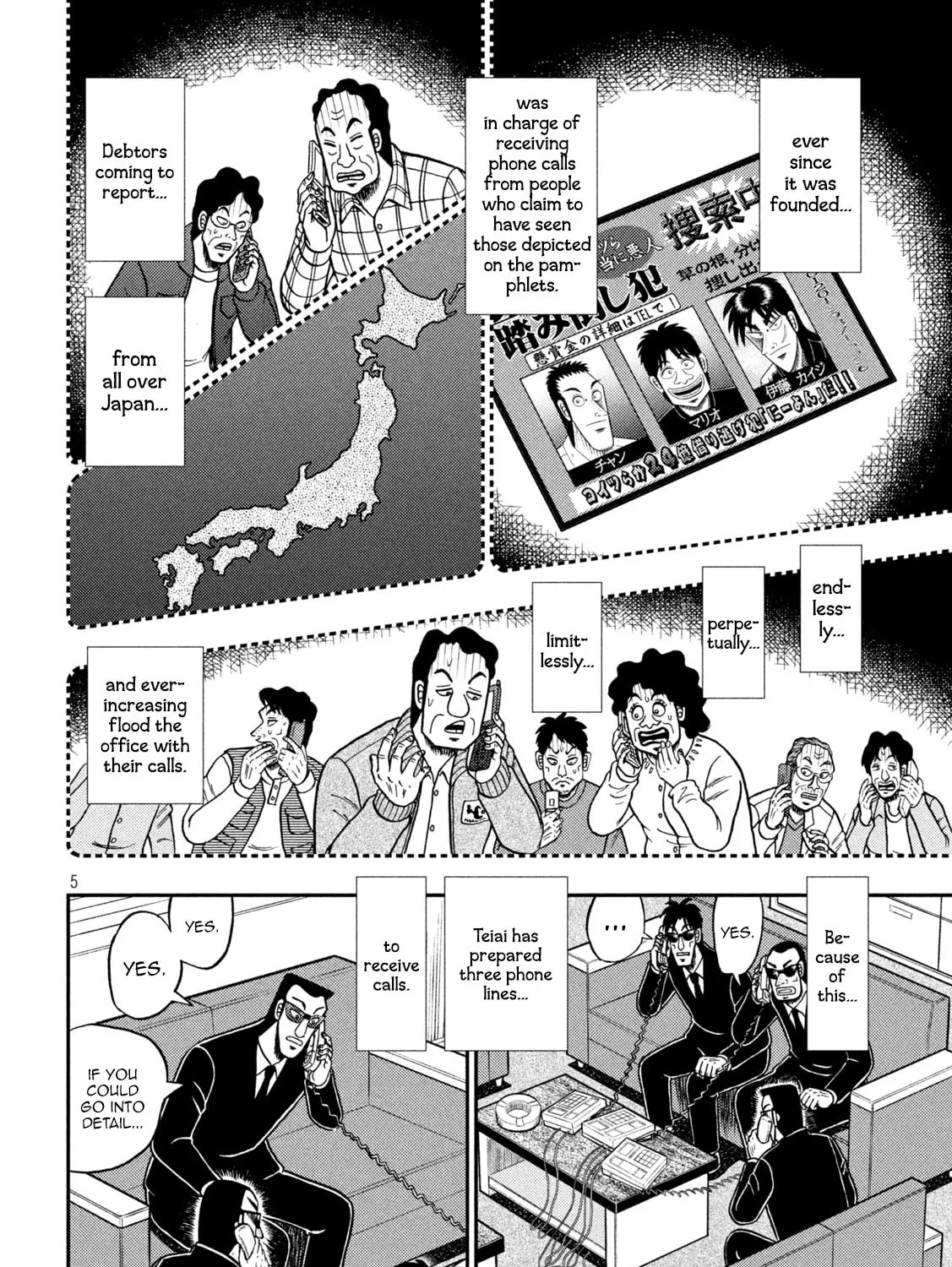Gambling Outcast Kaiji: The 2.4 Billion Escape Arc - Kaiji Part 6 Chapter 400 page 9 - 