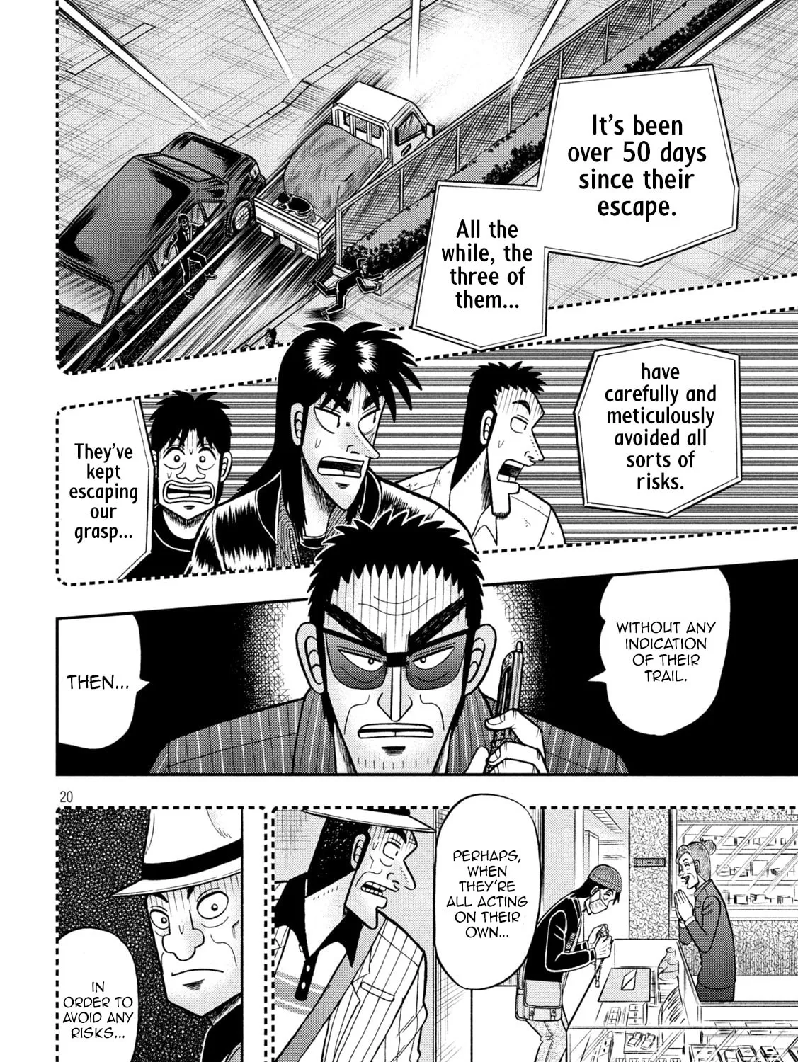 Gambling Outcast Kaiji: The 2.4 Billion Escape Arc - Kaiji Part 6 Chapter 401 page 39 - 