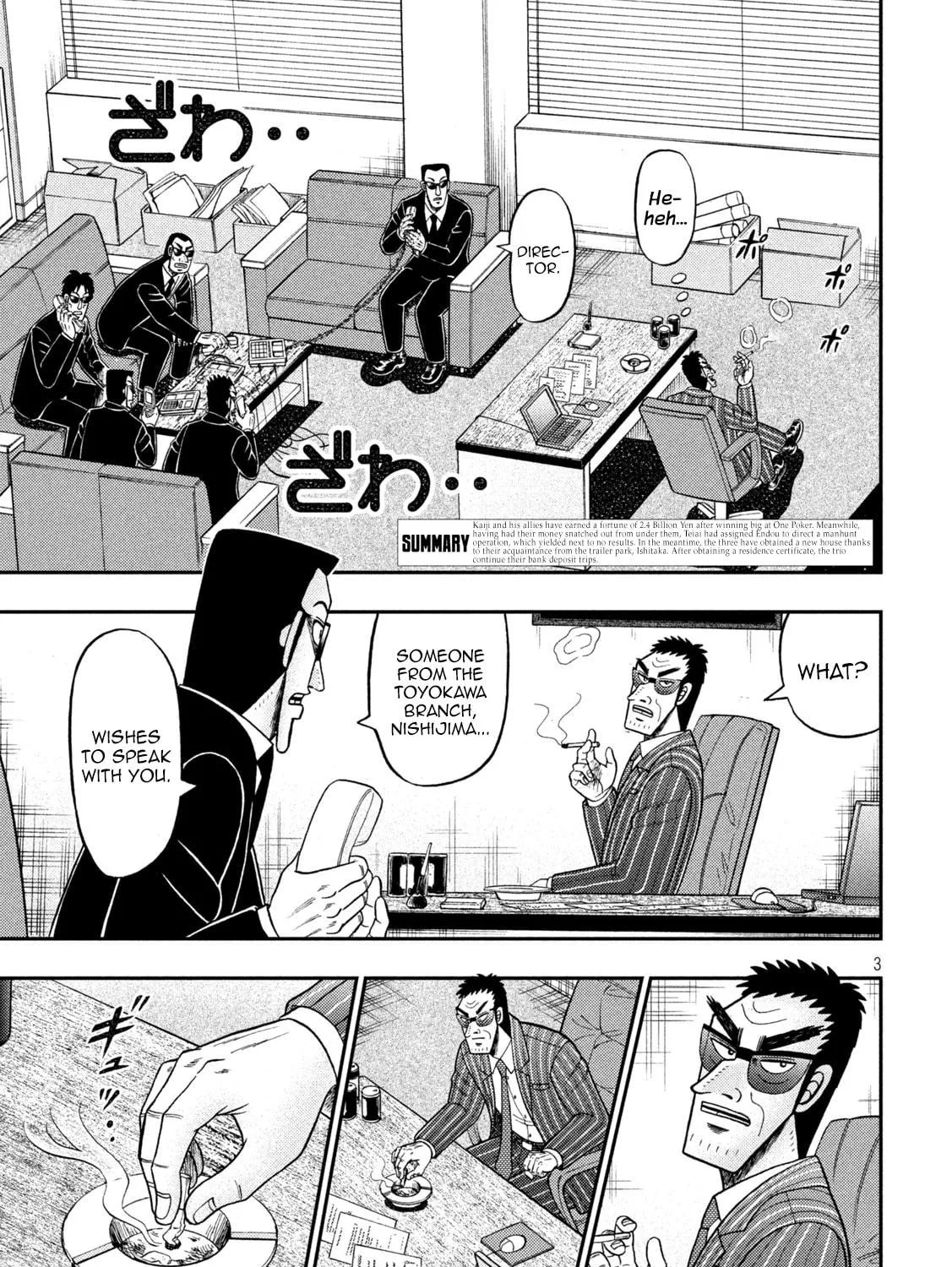 Gambling Outcast Kaiji: The 2.4 Billion Escape Arc - Kaiji Part 6 Chapter 401 page 5 - 