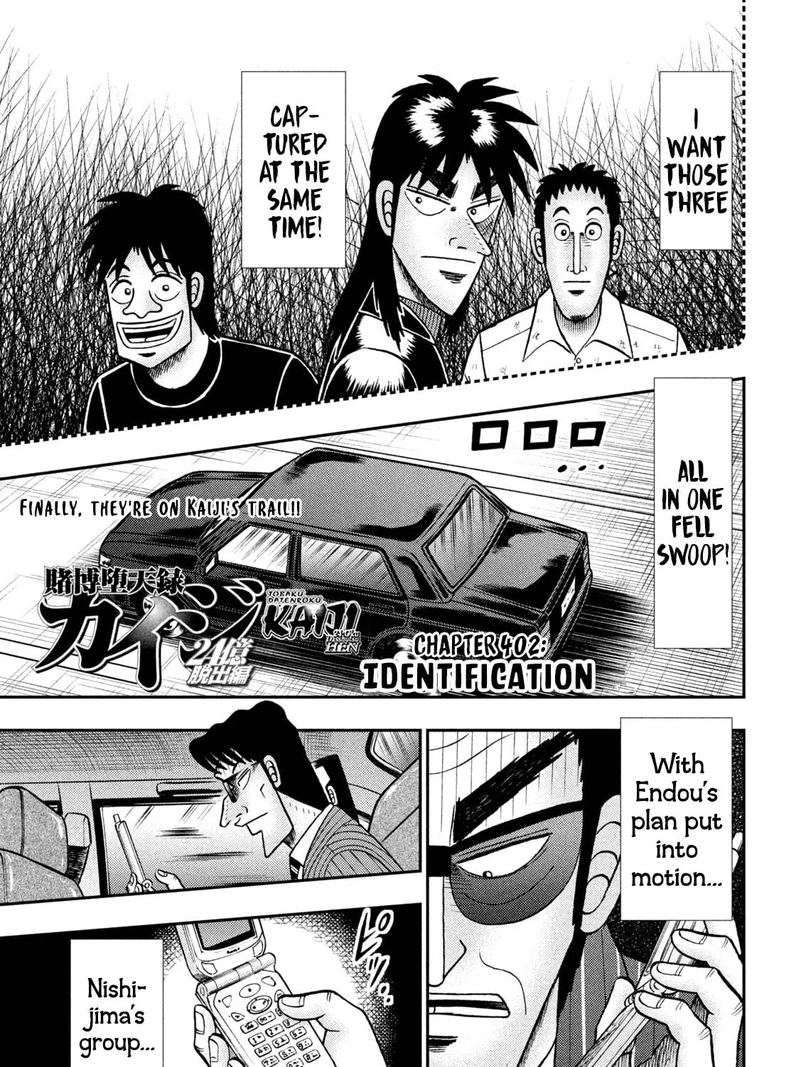 Gambling Outcast Kaiji: The 2.4 Billion Escape Arc - Kaiji Part 6 Chapter 402 page 1 - 
