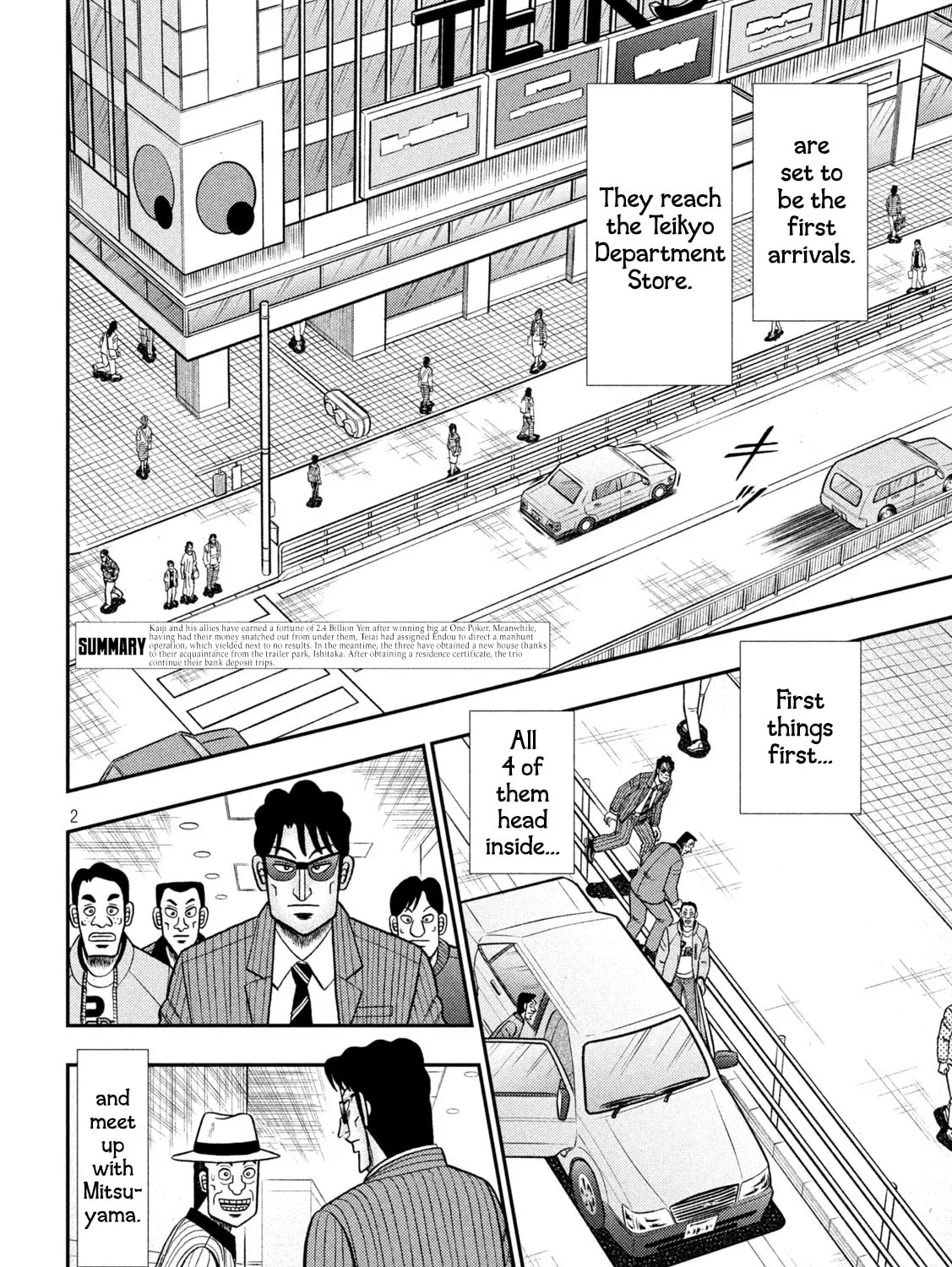 Gambling Outcast Kaiji: The 2.4 Billion Escape Arc - Kaiji Part 6 Chapter 402 page 3 - 