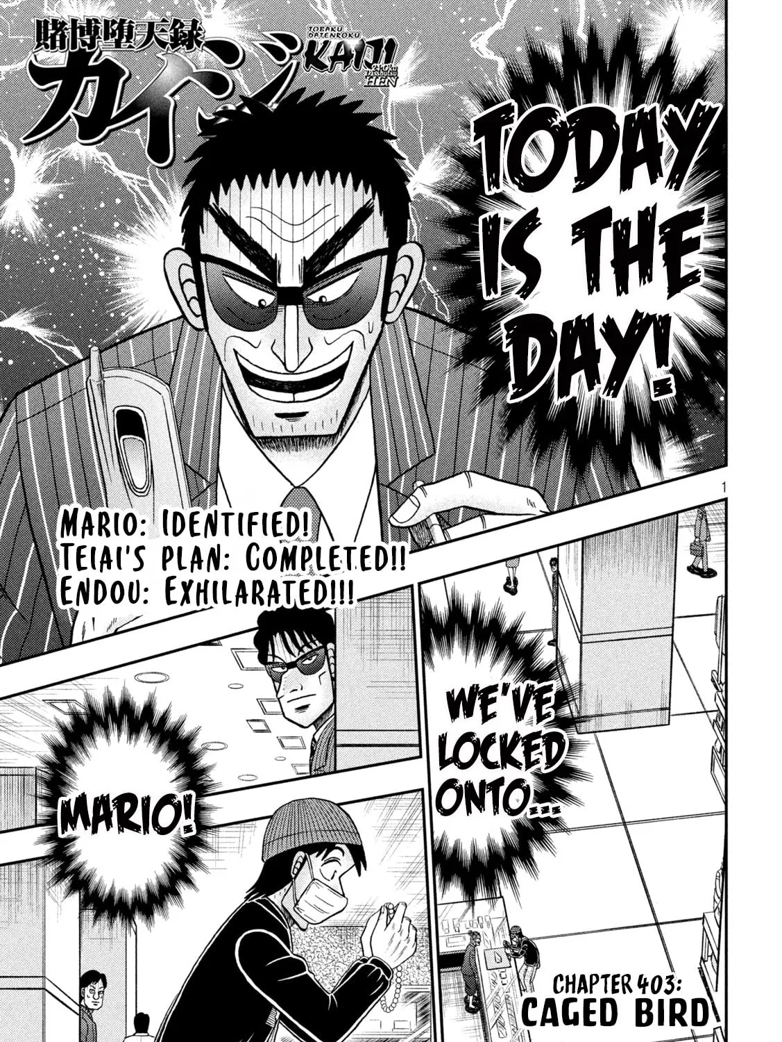 Gambling Outcast Kaiji: The 2.4 Billion Escape Arc - Kaiji Part 6 Chapter 403 page 1 - 