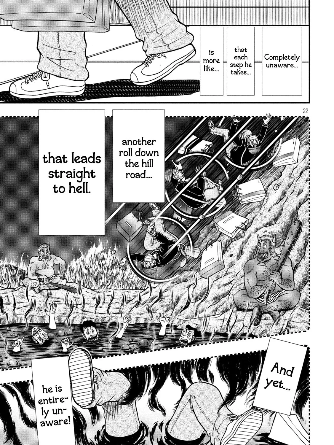 Gambling Outcast Kaiji: The 2.4 Billion Escape Arc - Kaiji Part 6 Chapter 404 page 39 - 