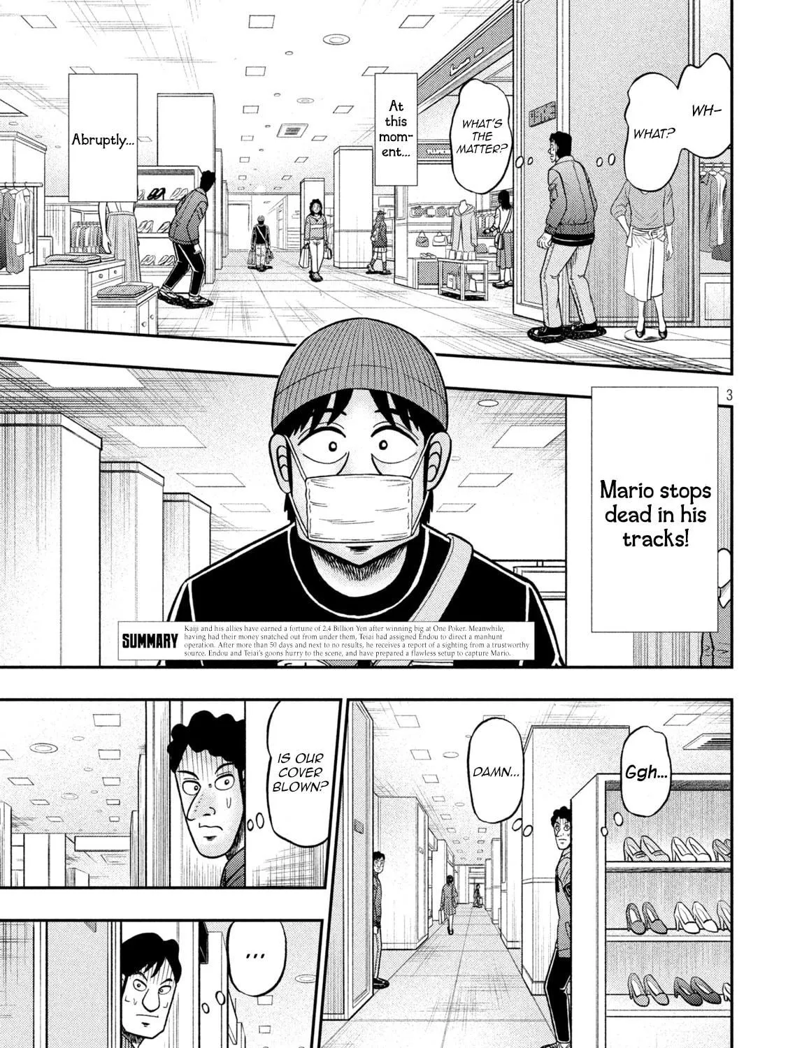 Gambling Outcast Kaiji: The 2.4 Billion Escape Arc - Kaiji Part 6 Chapter 405 page 5 - 