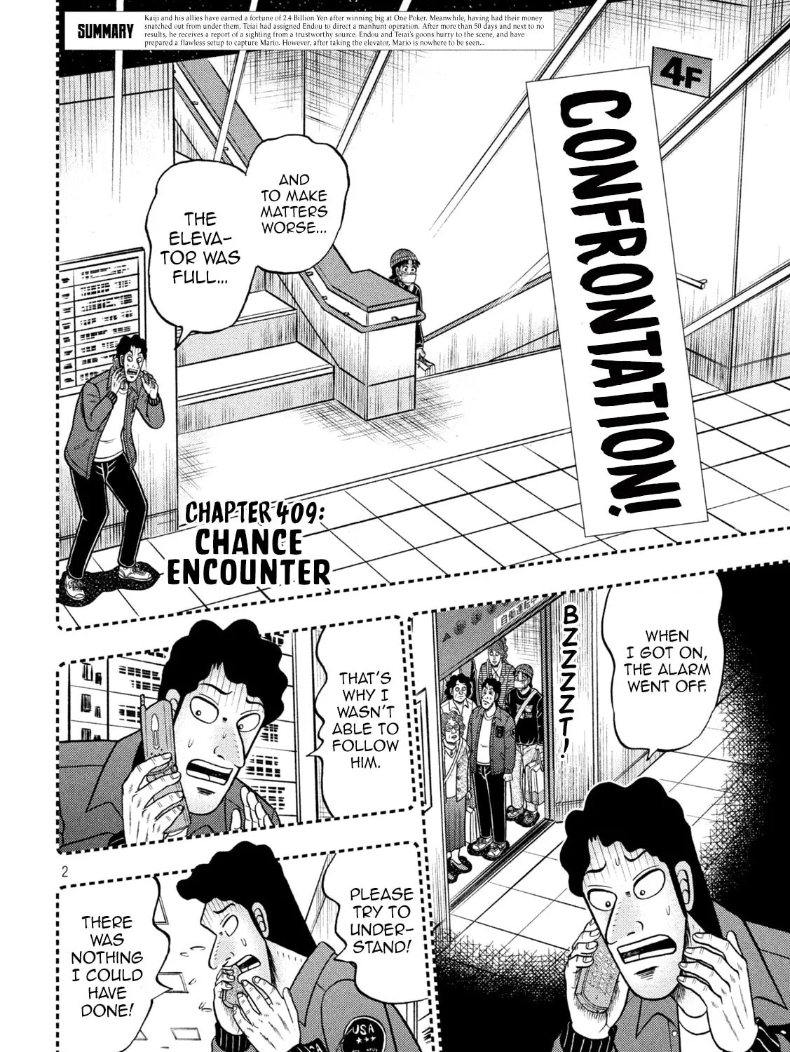 Gambling Outcast Kaiji: The 2.4 Billion Escape Arc - Kaiji Part 6 Chapter 409 page 3 - 