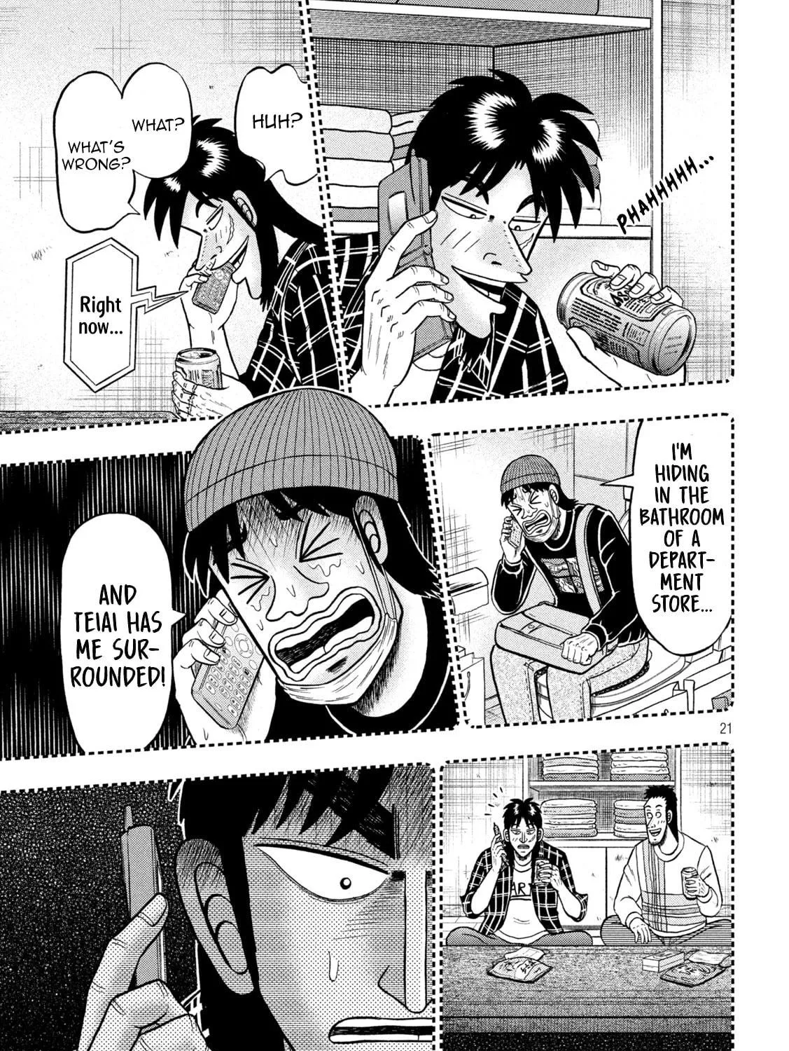 Gambling Outcast Kaiji: The 2.4 Billion Escape Arc - Kaiji Part 6 Chapter 409 page 41 - 
