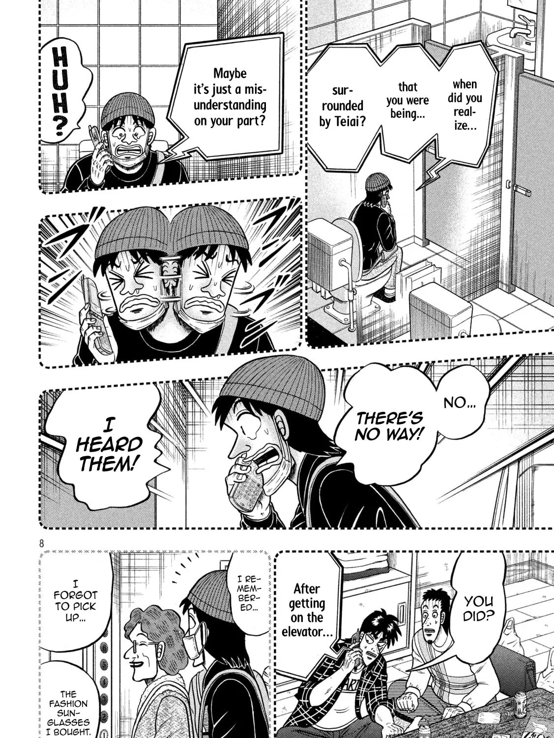 Gambling Outcast Kaiji: The 2.4 Billion Escape Arc - Kaiji Part 6 Chapter 410 page 15 - 