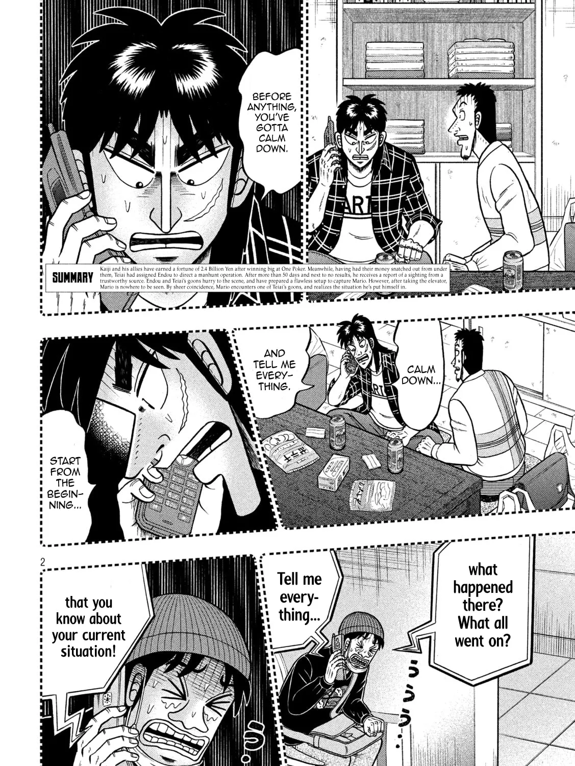 Gambling Outcast Kaiji: The 2.4 Billion Escape Arc - Kaiji Part 6 Chapter 410 page 3 - 