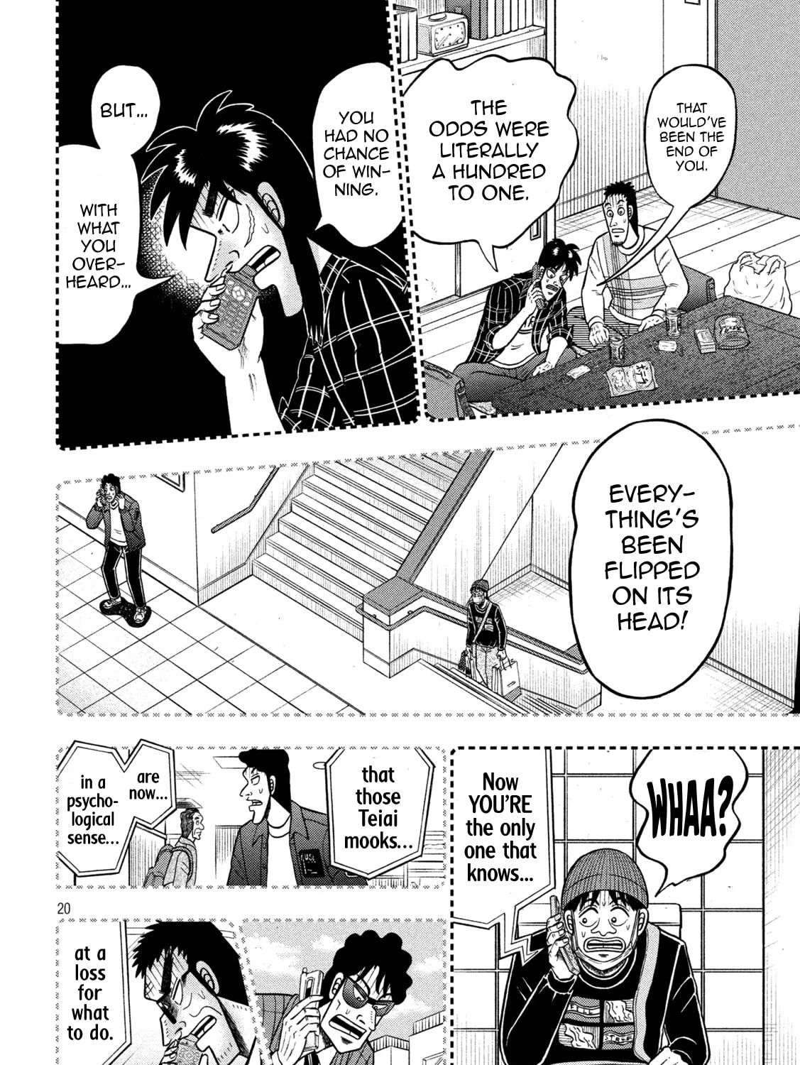 Gambling Outcast Kaiji: The 2.4 Billion Escape Arc - Kaiji Part 6 Chapter 410 page 39 - 