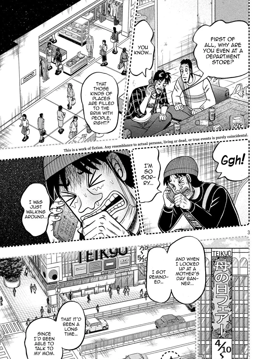 Gambling Outcast Kaiji: The 2.4 Billion Escape Arc - Kaiji Part 6 Chapter 410 page 5 - 