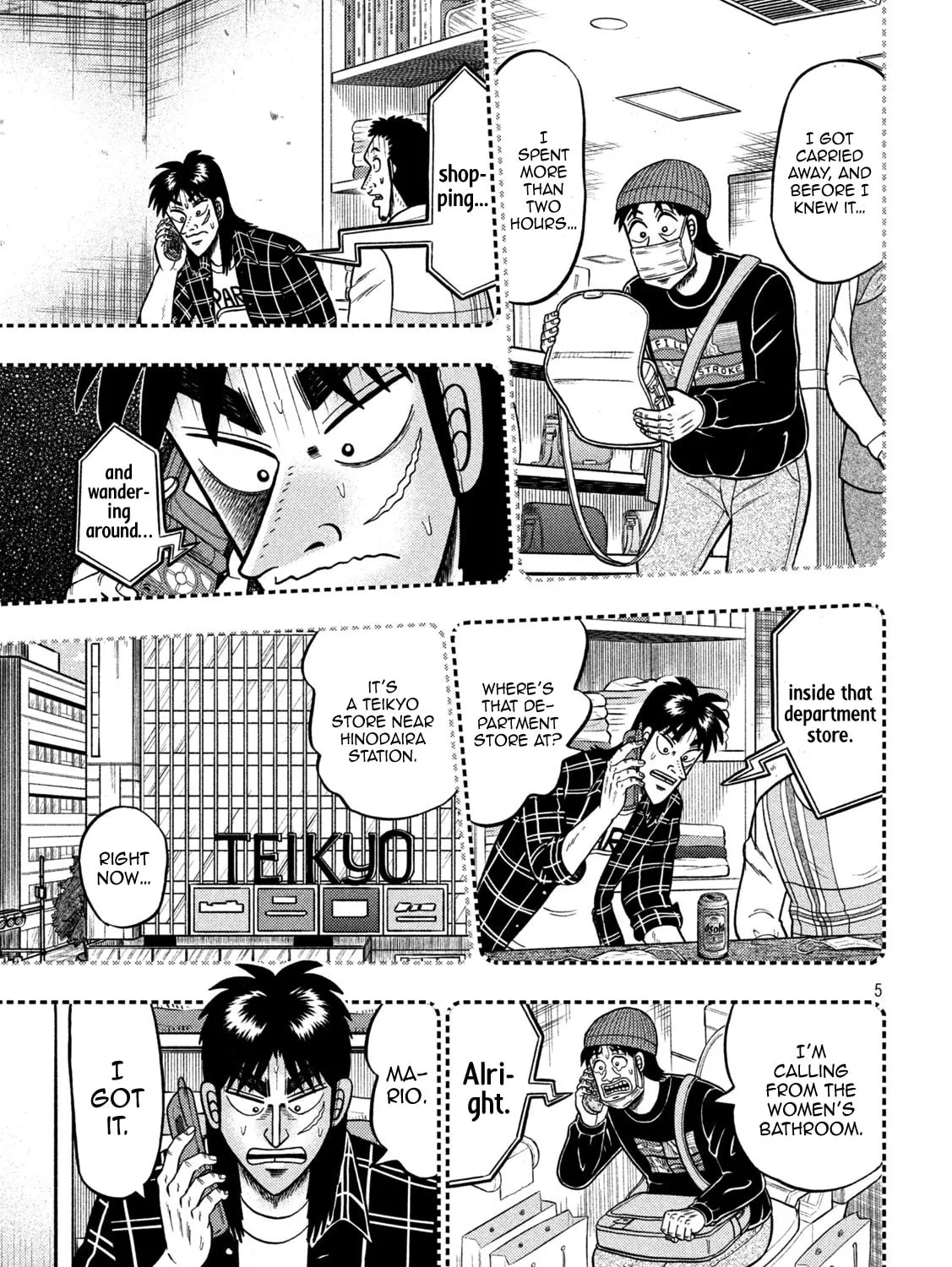 Gambling Outcast Kaiji: The 2.4 Billion Escape Arc - Kaiji Part 6 Chapter 410 page 9 - 