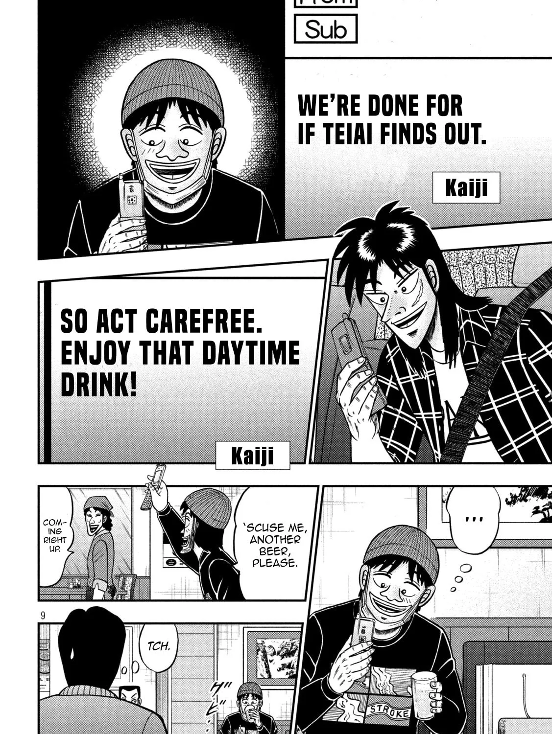 Gambling Outcast Kaiji: The 2.4 Billion Escape Arc - Kaiji Part 6 Chapter 412 page 15 - 