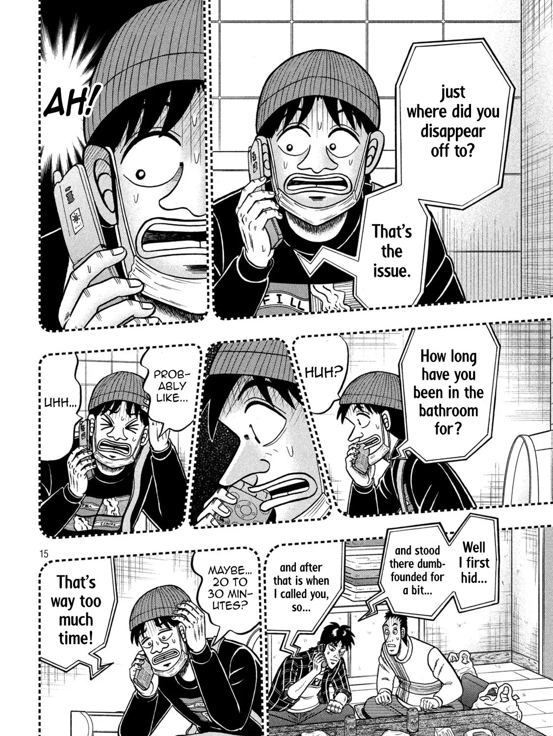 Gambling Outcast Kaiji: The 2.4 Billion Escape Arc - Kaiji Part 6 Chapter 412 page 27 - 