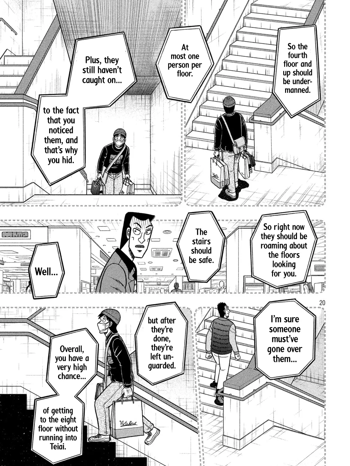 Gambling Outcast Kaiji: The 2.4 Billion Escape Arc - Kaiji Part 6 Chapter 412 page 37 - 