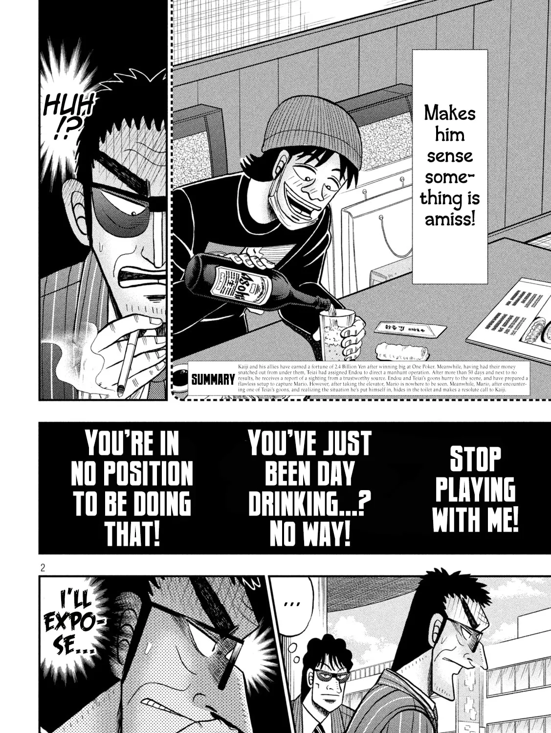 Gambling Outcast Kaiji: The 2.4 Billion Escape Arc - Kaiji Part 6 Chapter 415 page 3 - 