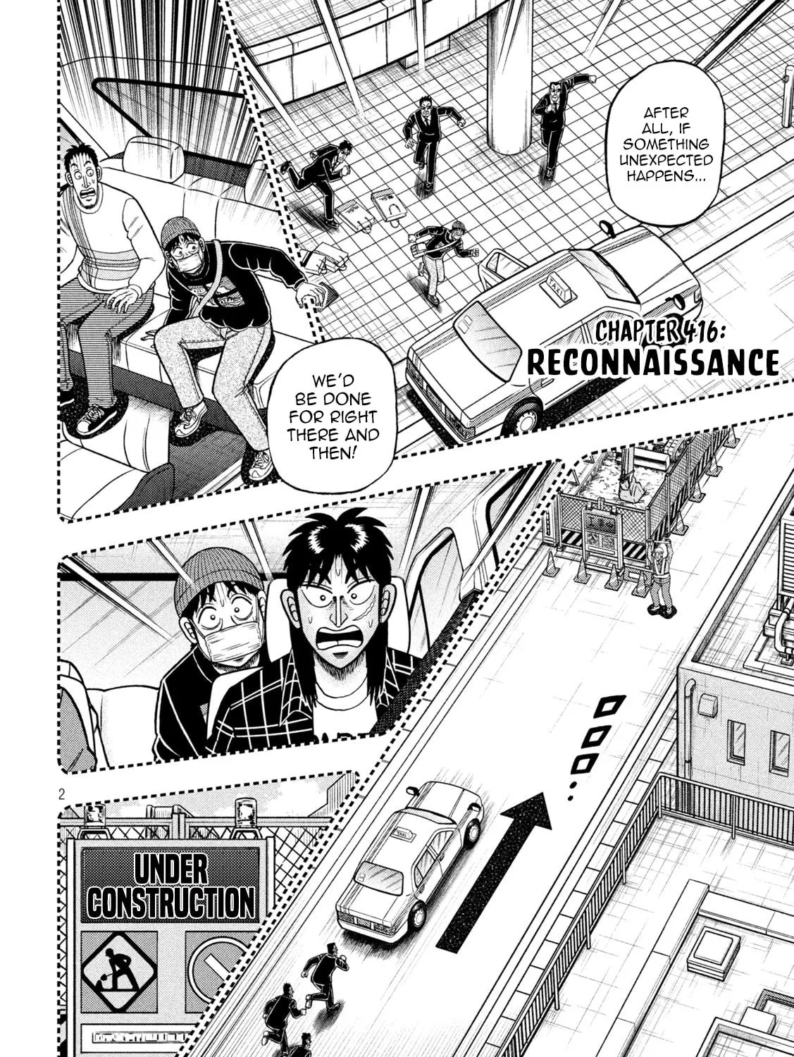 Gambling Outcast Kaiji: The 2.4 Billion Escape Arc - Kaiji Part 6 Chapter 416 page 3 - 