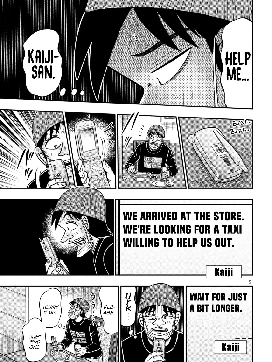 Gambling Outcast Kaiji: The 2.4 Billion Escape Arc - Kaiji Part 6 Chapter 417 page 9 - 