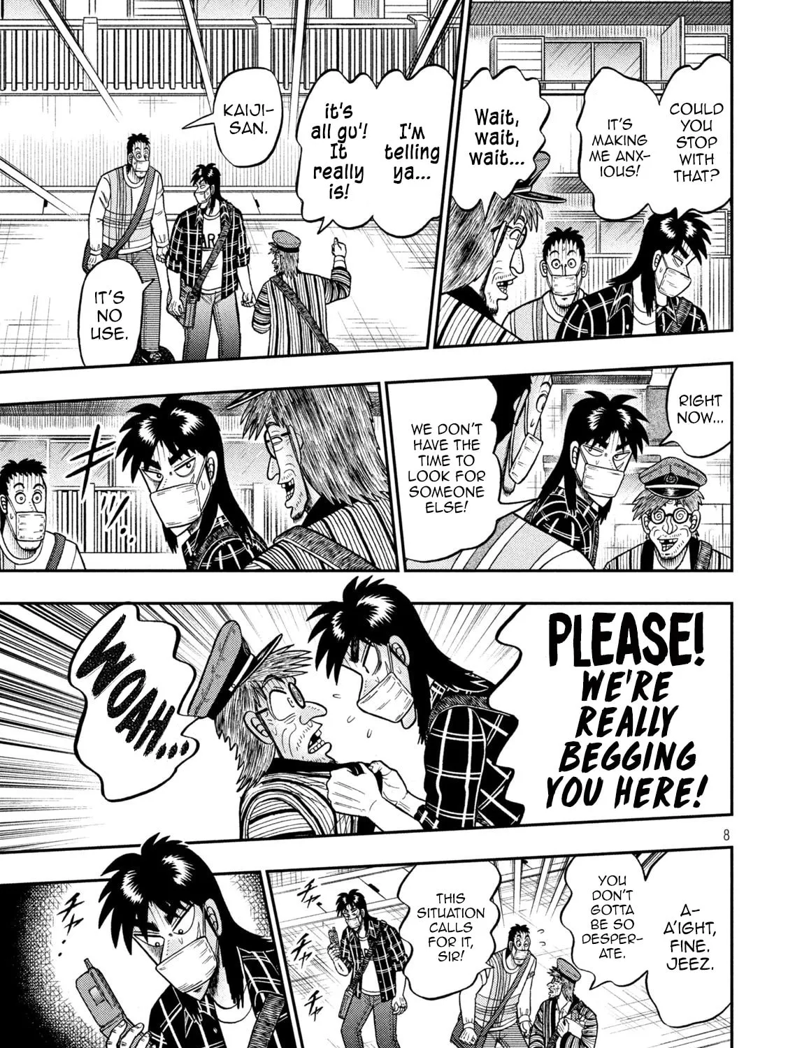 Gambling Outcast Kaiji: The 2.4 Billion Escape Arc - Kaiji Part 6 Chapter 418 page 15 - 
