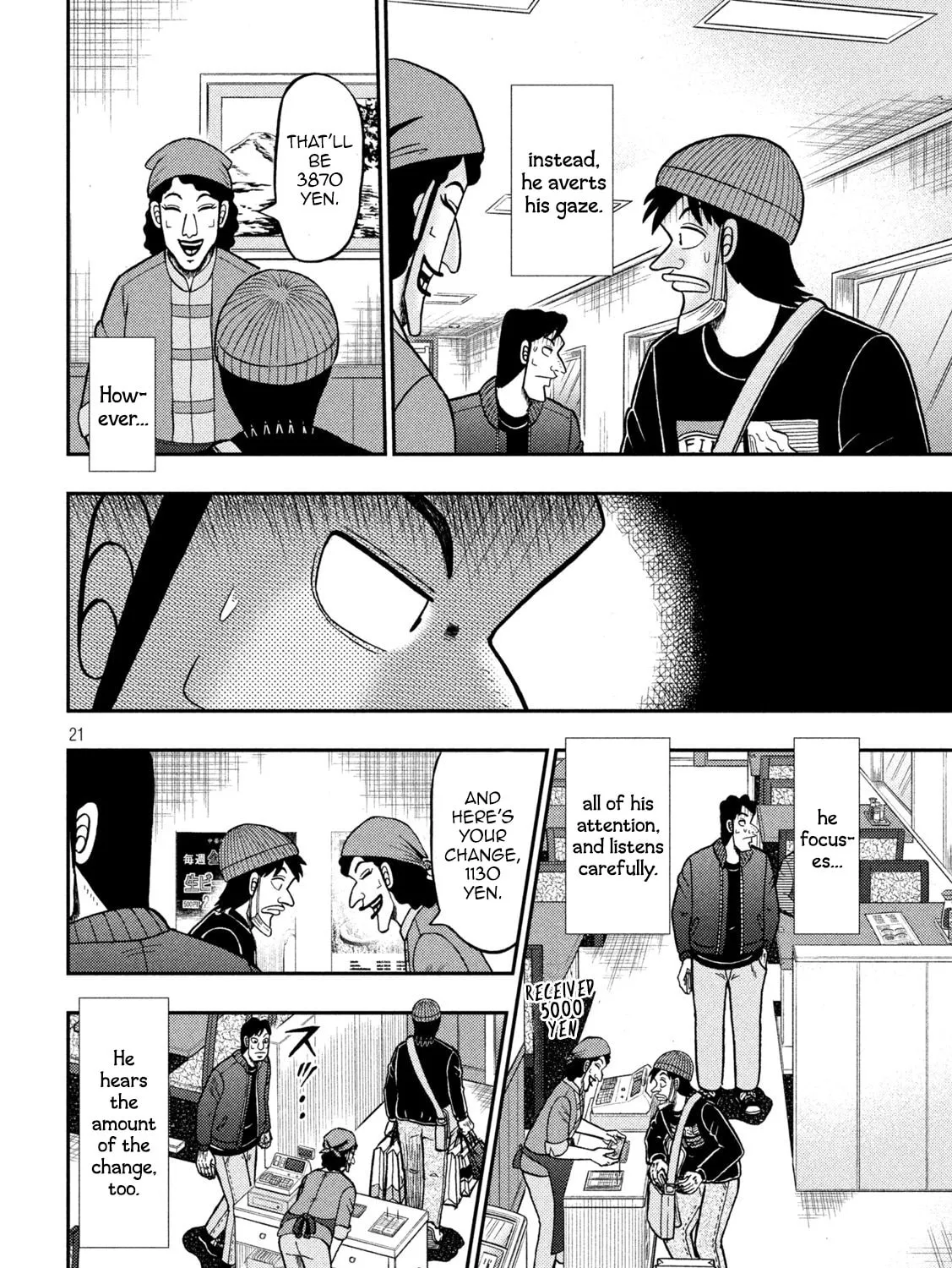 Gambling Outcast Kaiji: The 2.4 Billion Escape Arc - Kaiji Part 6 Chapter 418 page 39 - 