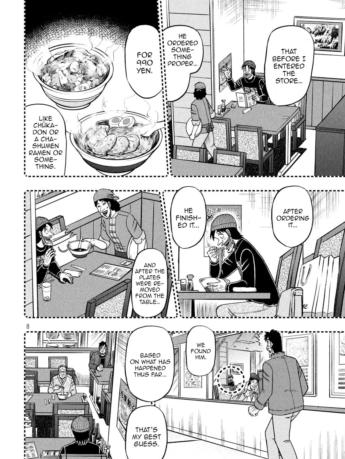 Gambling Outcast Kaiji: The 2.4 Billion Escape Arc - Kaiji Part 6 Chapter 419 page 15 - 