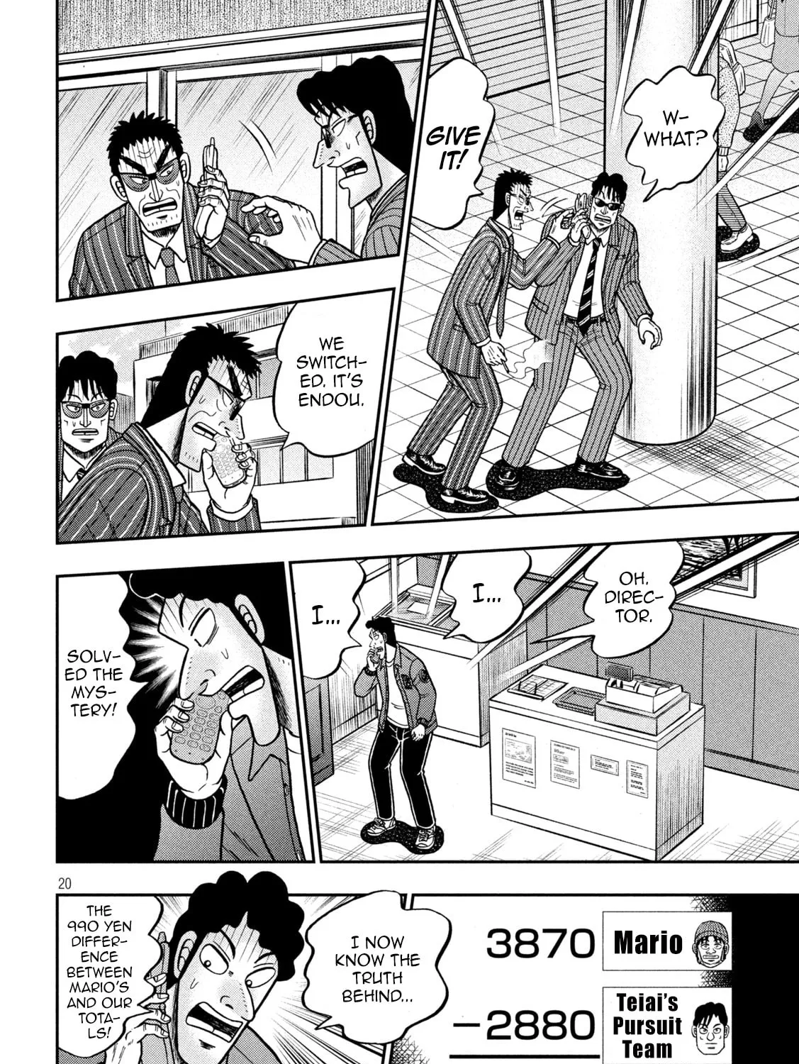 Gambling Outcast Kaiji: The 2.4 Billion Escape Arc - Kaiji Part 6 Chapter 420 page 39 - 
