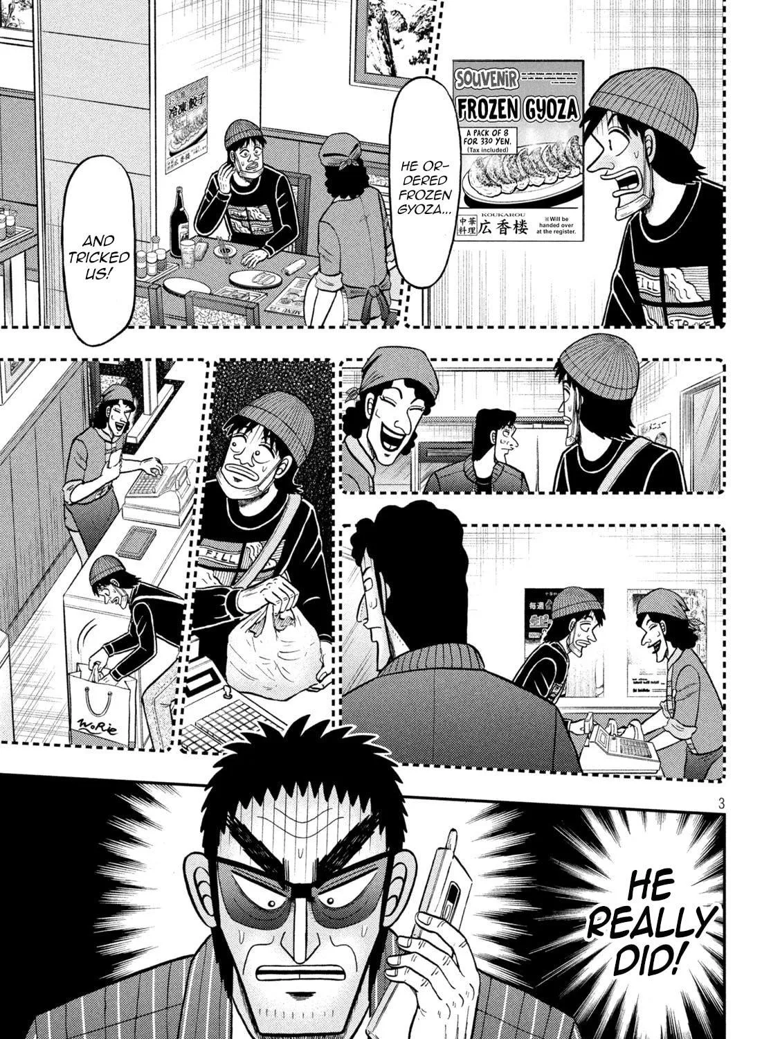 Gambling Outcast Kaiji: The 2.4 Billion Escape Arc - Kaiji Part 6 Chapter 421 page 5 - 