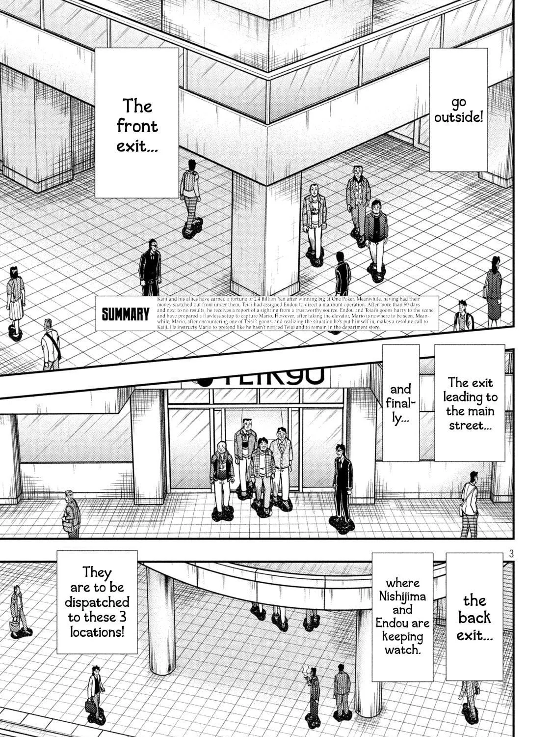Gambling Outcast Kaiji: The 2.4 Billion Escape Arc - Kaiji Part 6 Chapter 422 page 5 - 