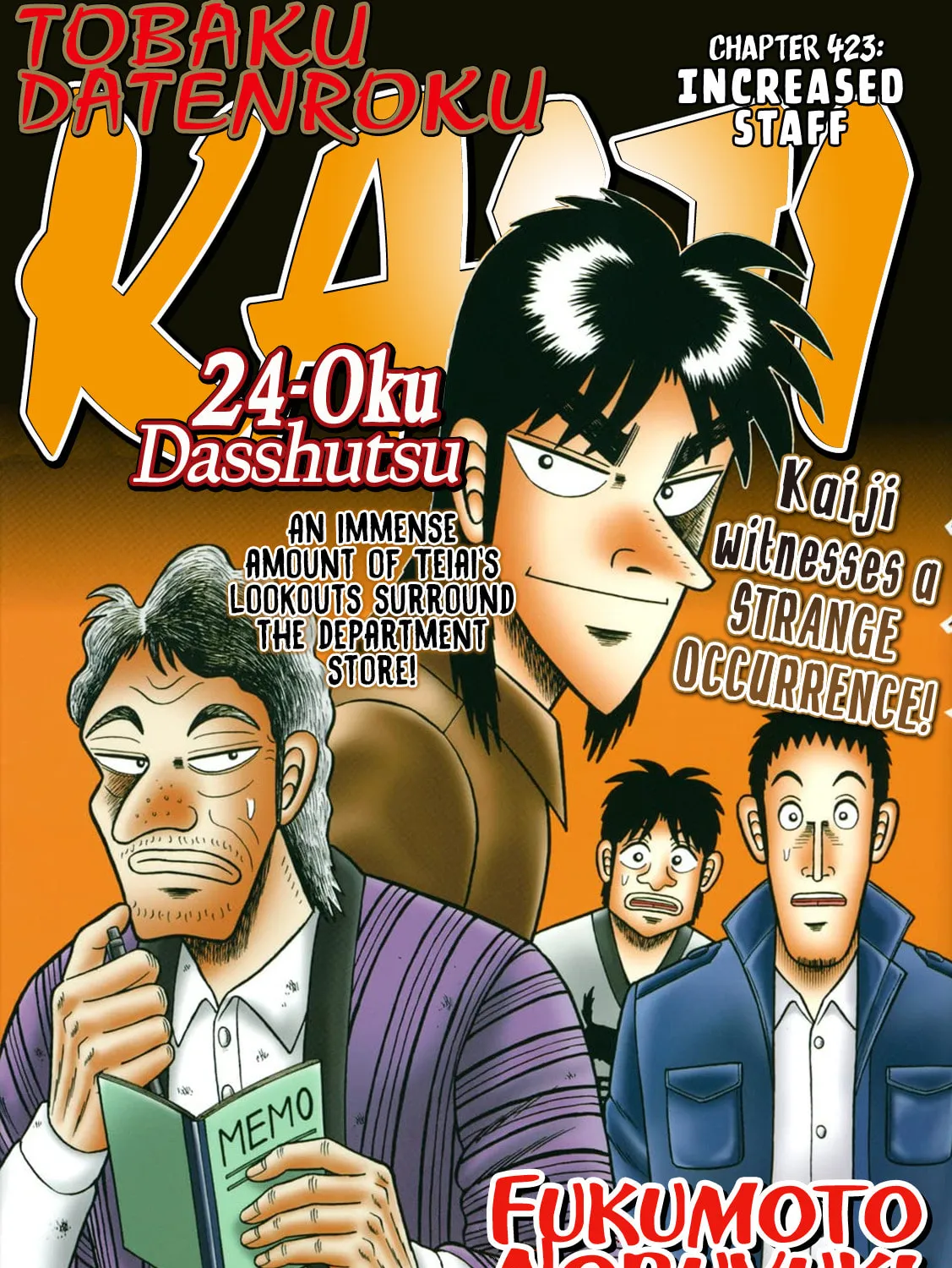 Gambling Outcast Kaiji: The 2.4 Billion Escape Arc - Kaiji Part 6 Chapter 423 page 1 - 