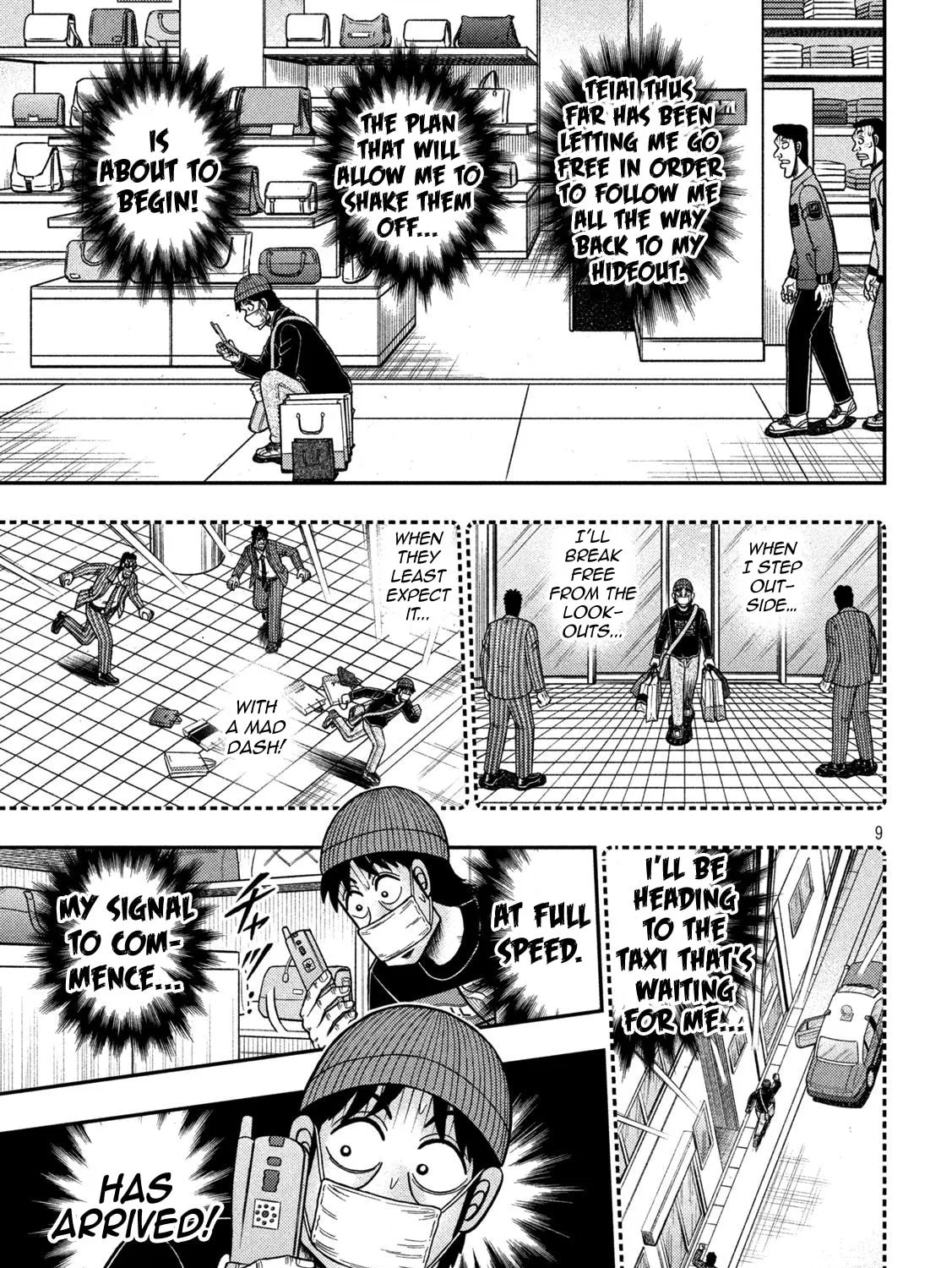 Gambling Outcast Kaiji: The 2.4 Billion Escape Arc - Kaiji Part 6 Chapter 424 page 13 - 