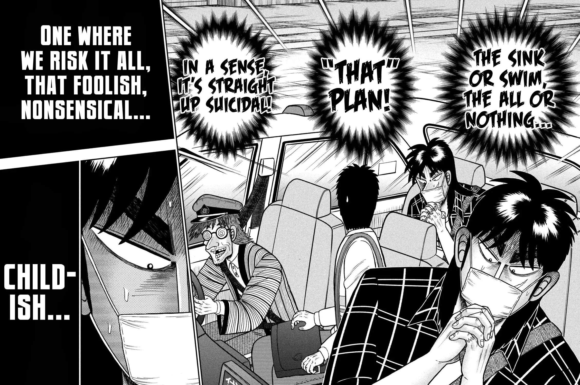 Gambling Outcast Kaiji: The 2.4 Billion Escape Arc - Kaiji Part 6 Chapter 424 page 3 - 