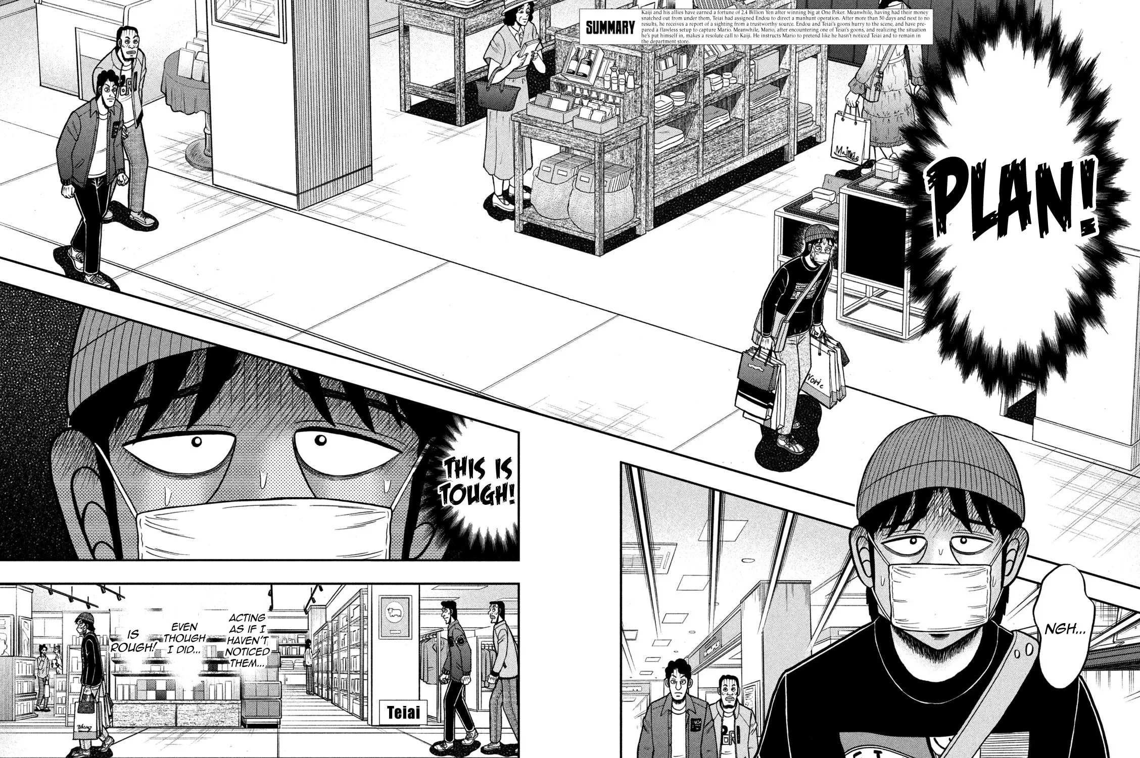 Gambling Outcast Kaiji: The 2.4 Billion Escape Arc - Kaiji Part 6 Chapter 424 page 5 - 