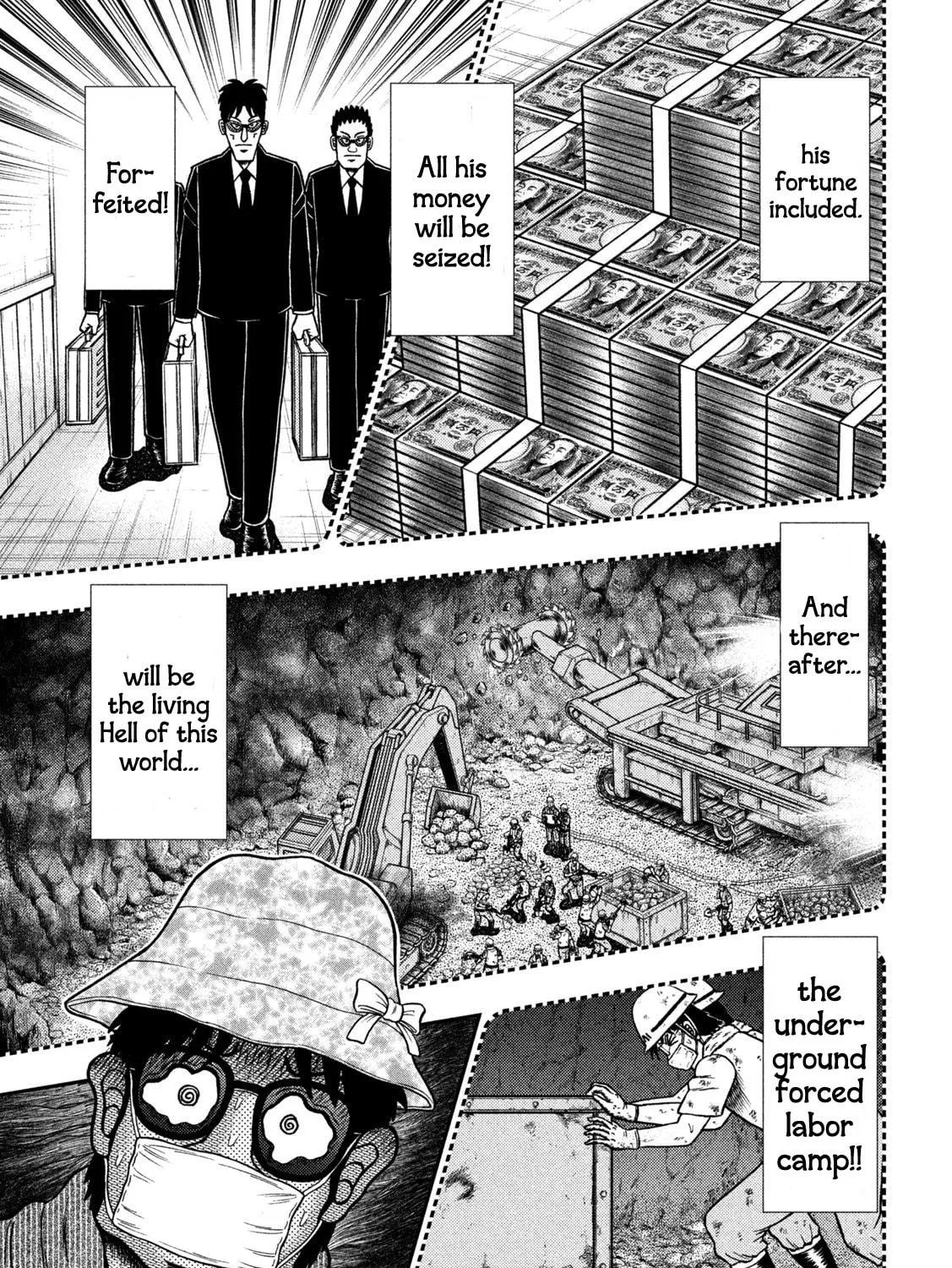 Gambling Outcast Kaiji: The 2.4 Billion Escape Arc - Kaiji Part 6 Chapter 428 page 17 - 