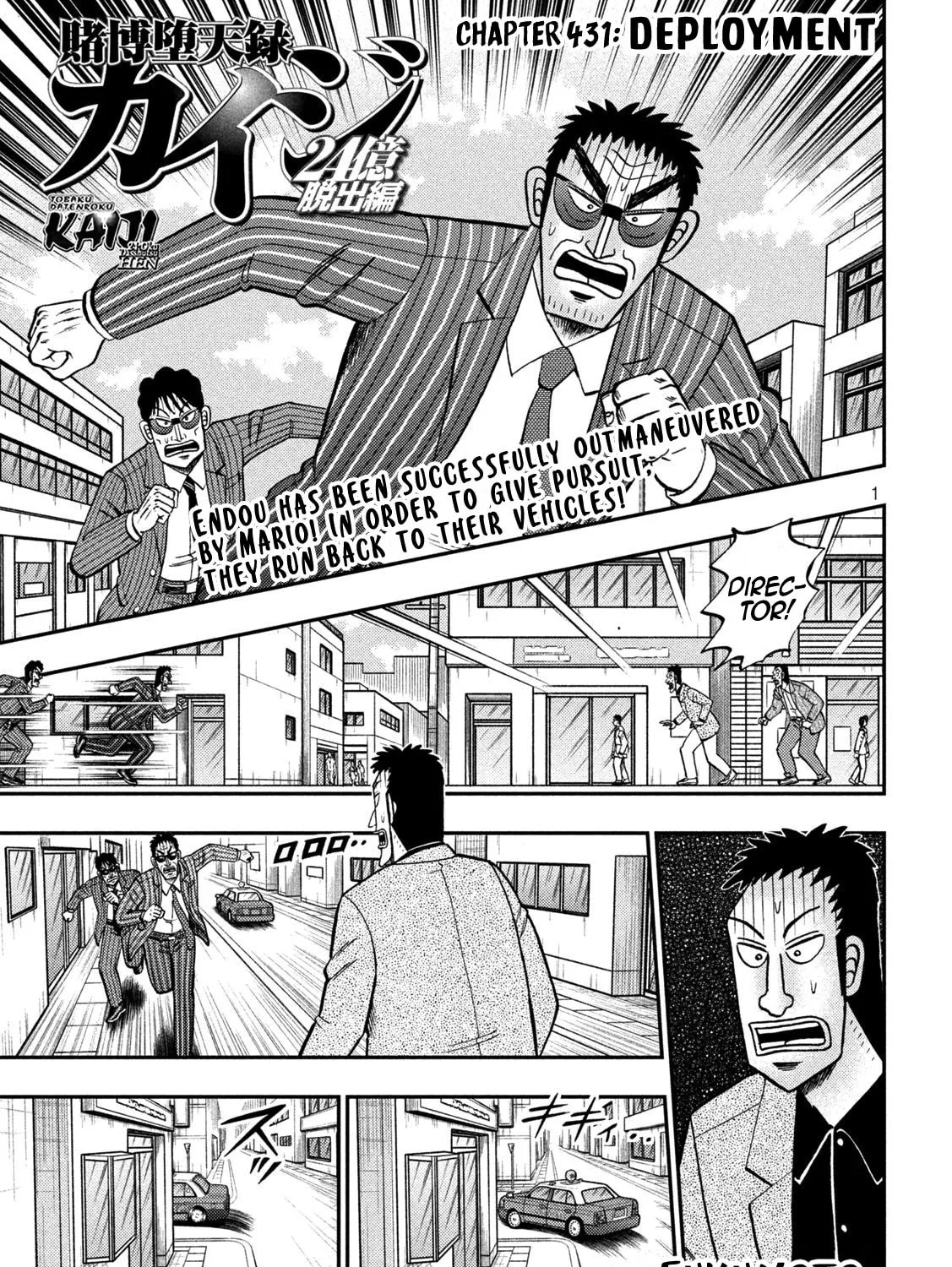 Gambling Outcast Kaiji: The 2.4 Billion Escape Arc - Kaiji Part 6 Chapter 431 page 1 - 