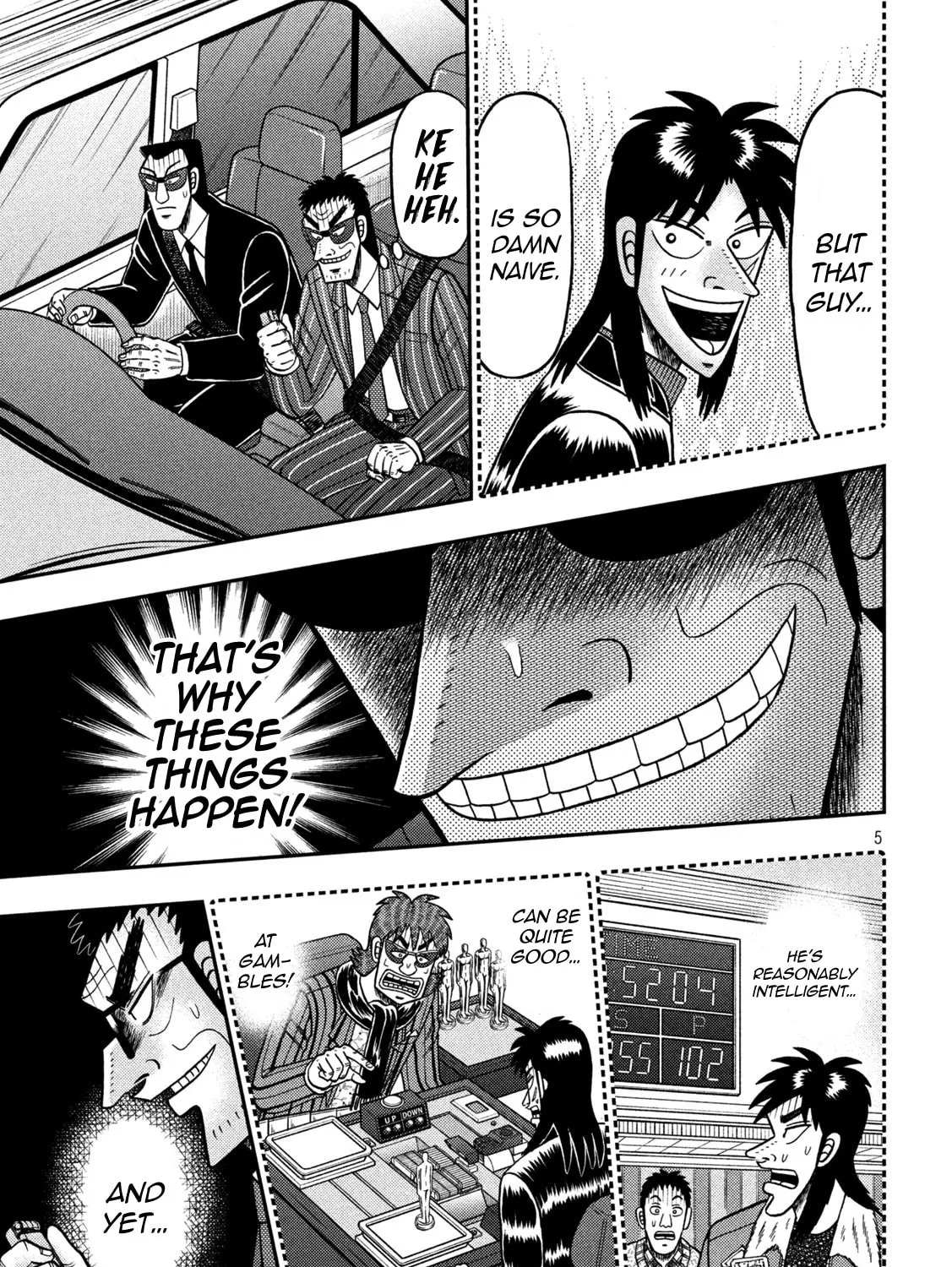 Gambling Outcast Kaiji: The 2.4 Billion Escape Arc - Kaiji Part 6 Chapter 432 page 9 - 