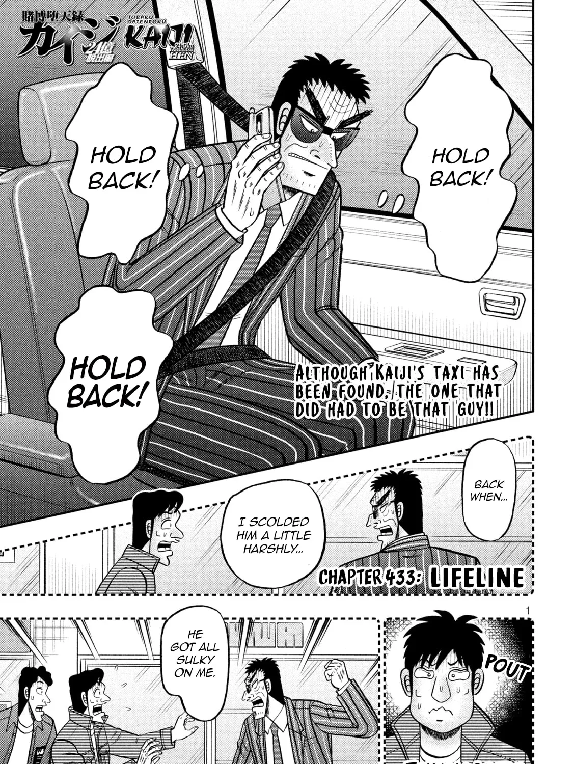 Gambling Outcast Kaiji: The 2.4 Billion Escape Arc - Kaiji Part 6 Chapter 433 page 1 - 