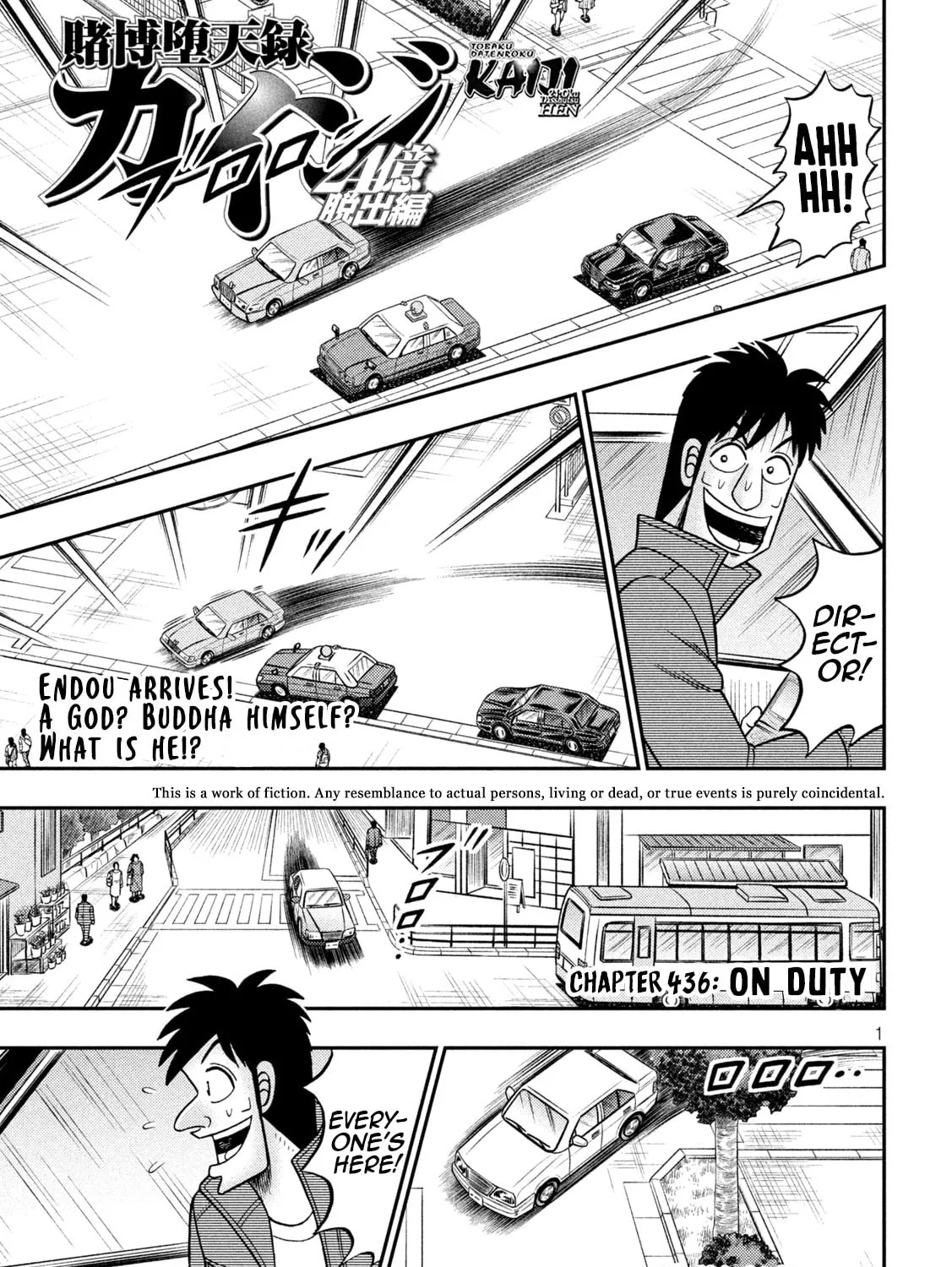 Gambling Outcast Kaiji: The 2.4 Billion Escape Arc - Kaiji Part 6 Chapter 436 page 1 - 